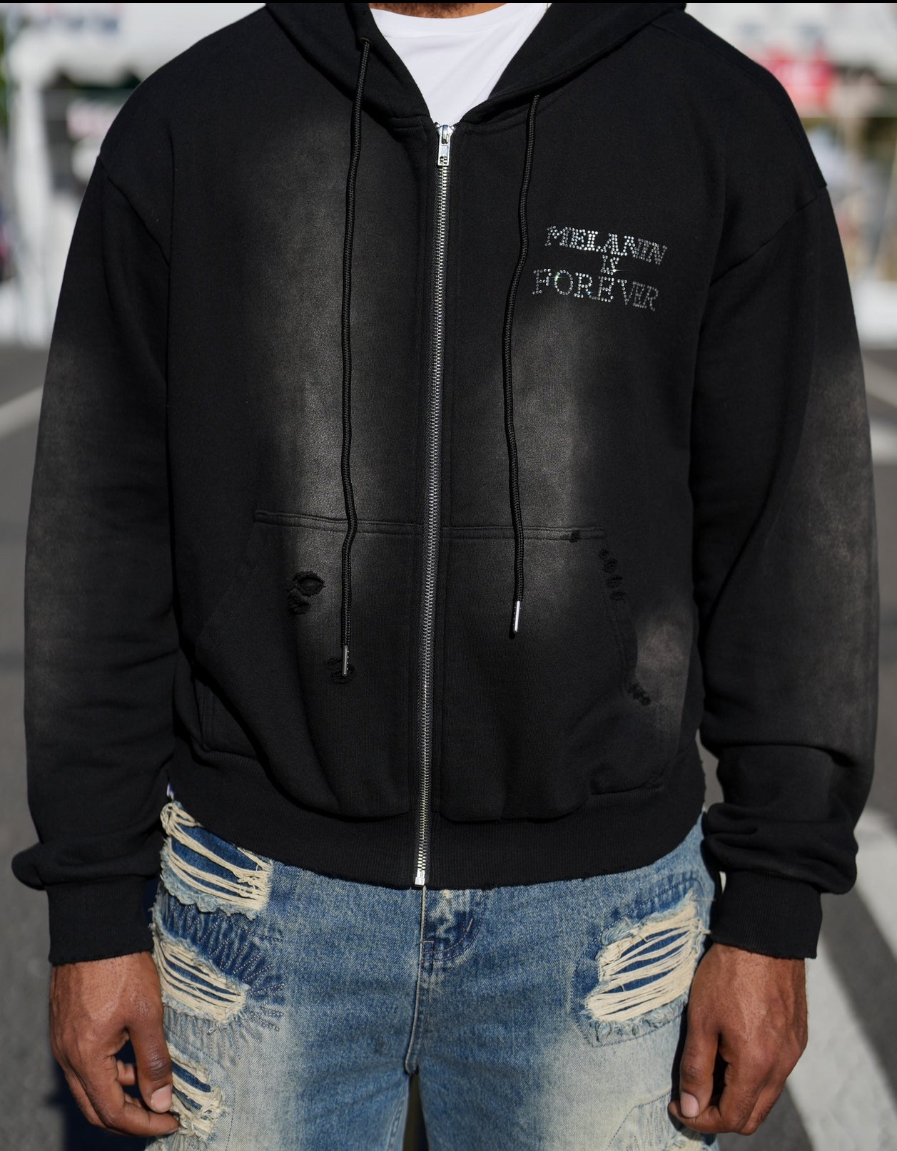 Melanin is Forever Onyx Hoodie