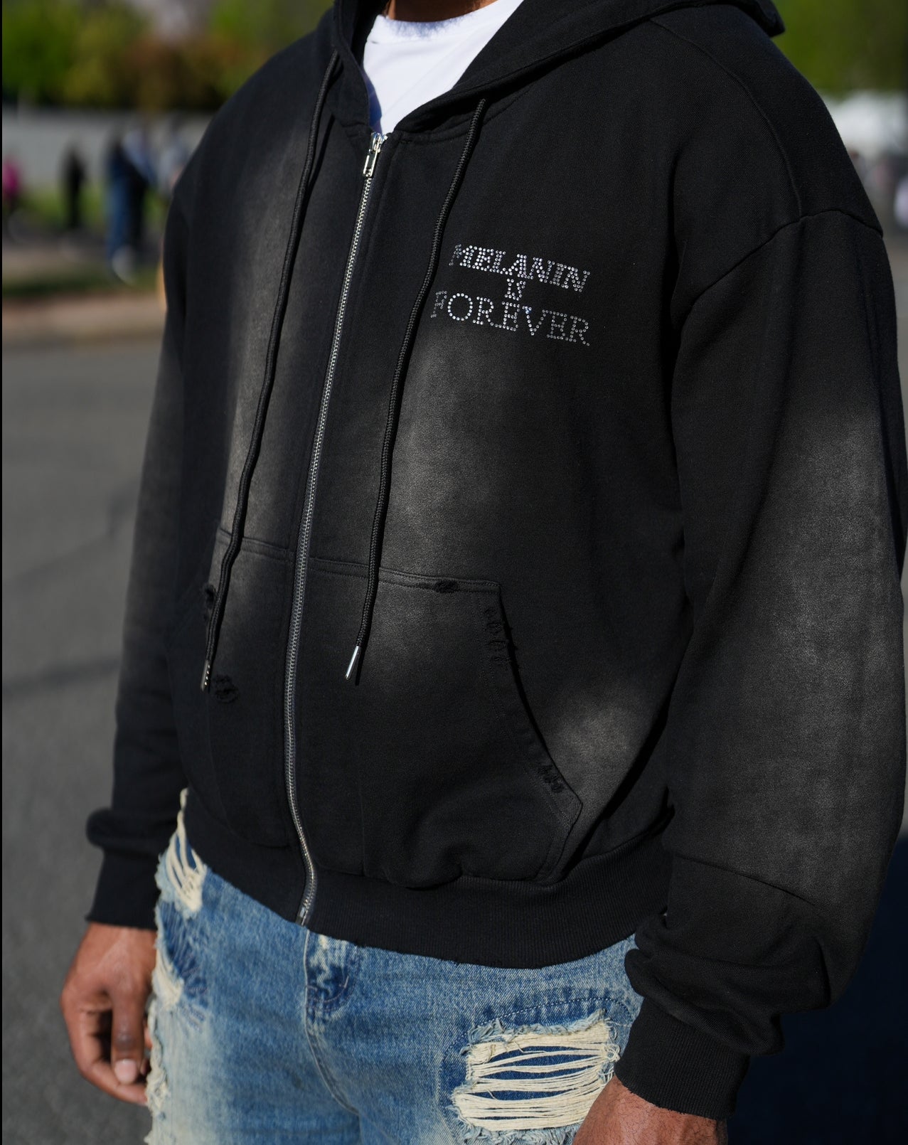 Melanin is Forever Onyx Hoodie