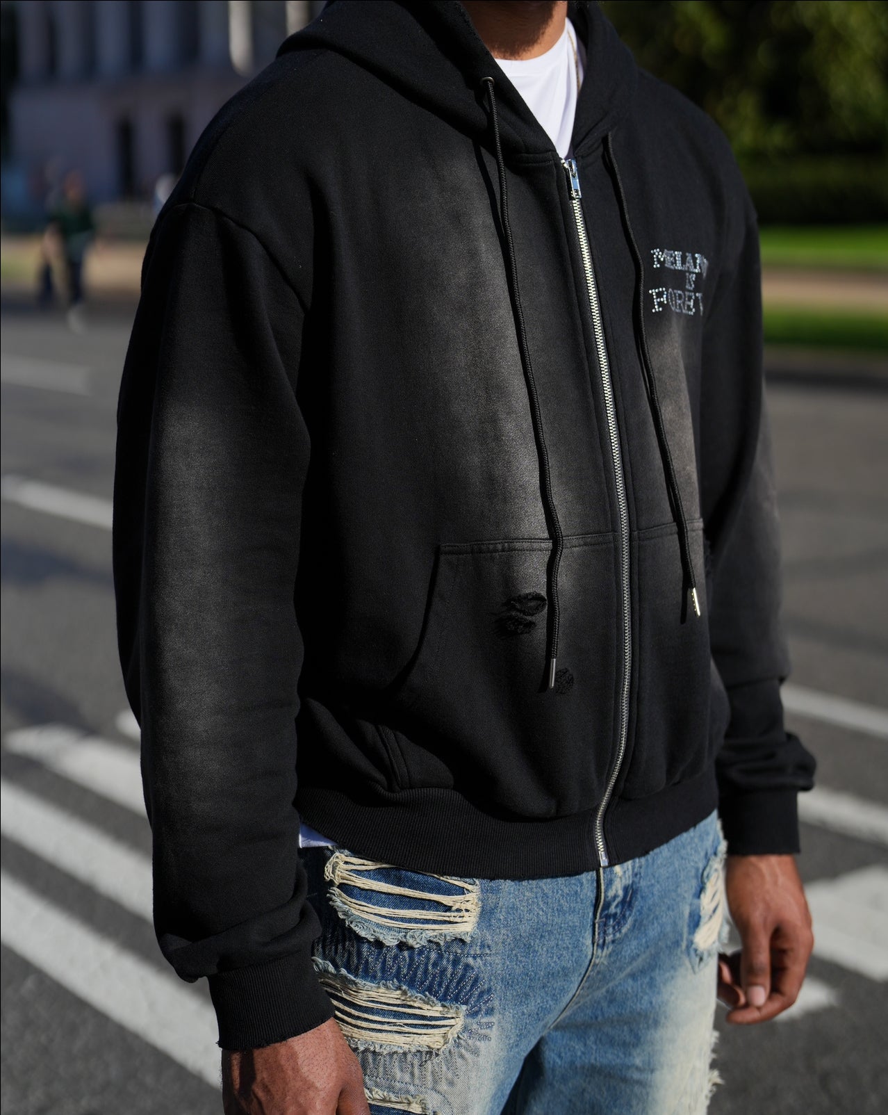 Melanin is Forever Onyx Hoodie