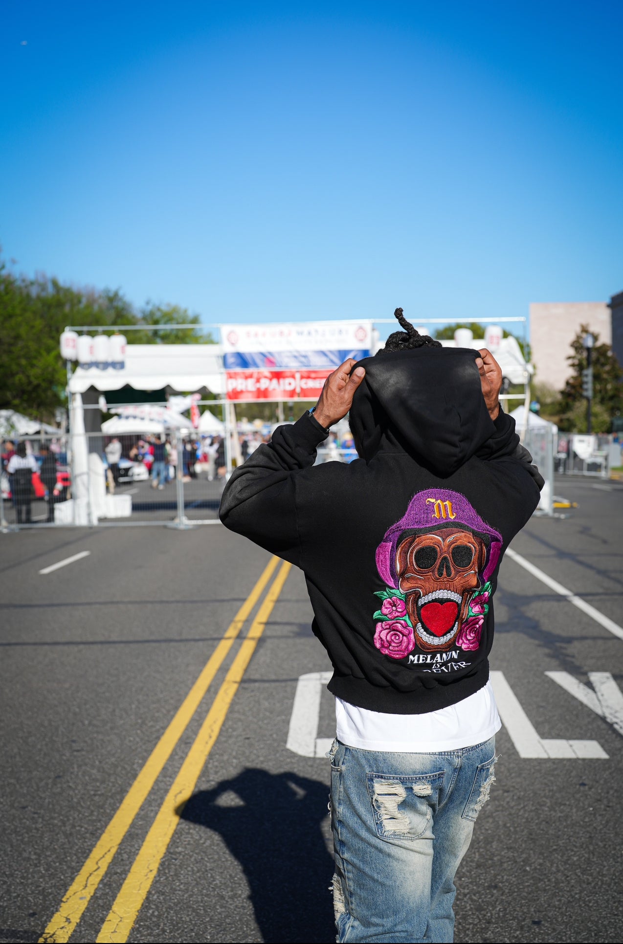 Melanin is Forever Onyx Hoodie