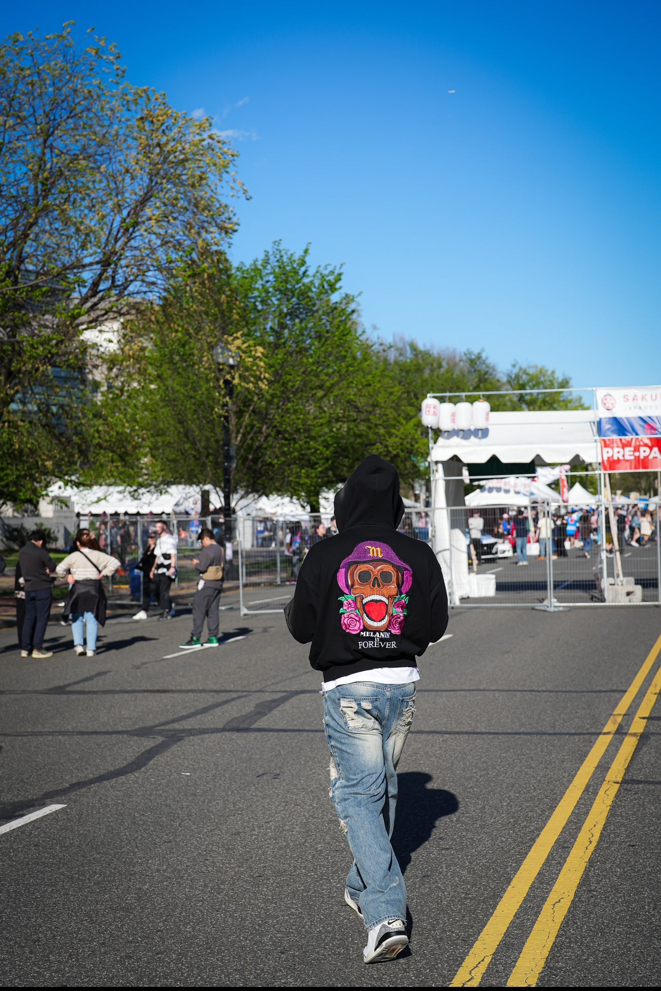 Melanin is Forever Onyx Hoodie